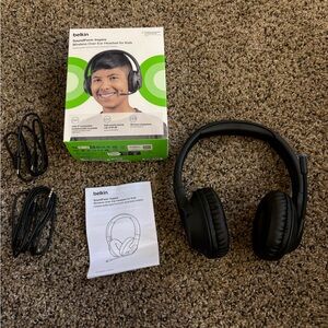 Belkin SoundForm Inspire Wireless Headset - Black